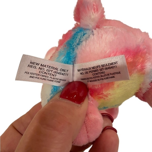 Easter 2017 Ty Silk Beanie Boo Lollipop Multi Color Stuffed Animal. - Picture 14 of 16